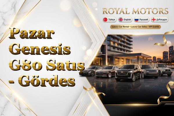 Pazar Genesis G80 Satış - Gördes