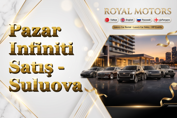 Pazar Infiniti Satış - Suluova