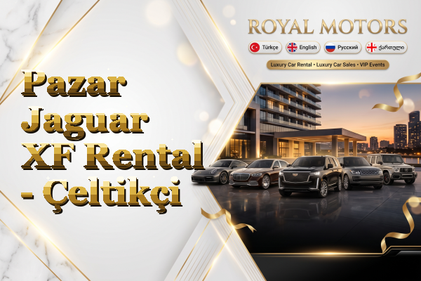 Pazar Jaguar XF Rental - Çeltikçi