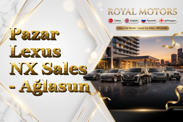 Pazar Lexus NX Sales - Ağlasun