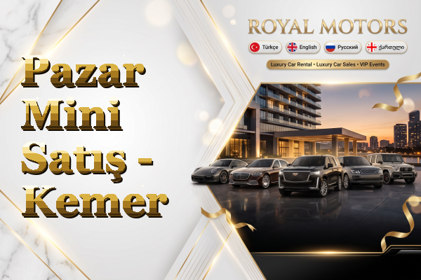 Pazar Mini Satış - Kemer