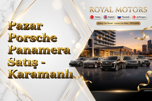 Pazar Porsche Panamera Satış - Karamanlı