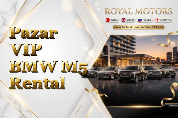 Pazar VIP BMW M5 Rental