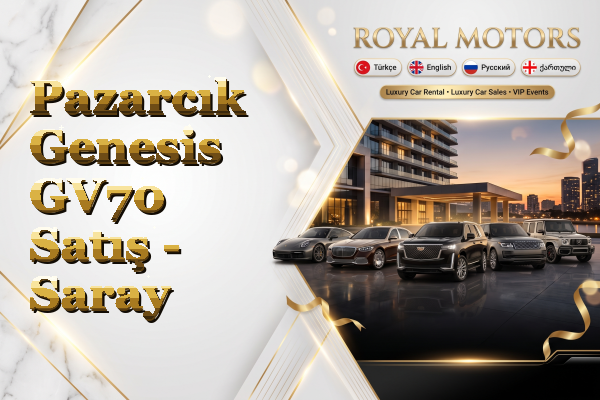 Pazarcık Genesis GV70 Satış - Saray