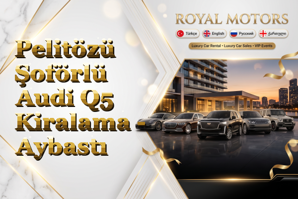 Pelitözü Şoförlü Audi Q5 Kiralama - Aybastı
