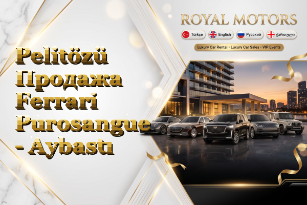 Pelitözü Продажа Ferrari Purosangue - Aybastı