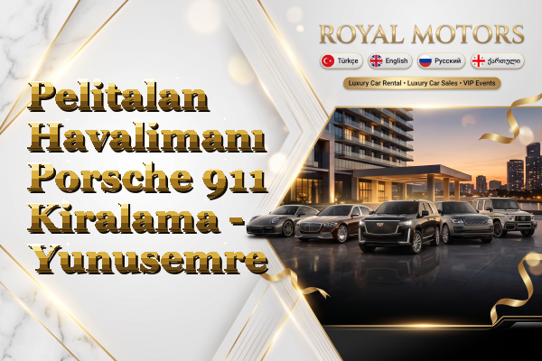Pelitalan Havalimanı Porsche 911 Kiralama - Yunusemre