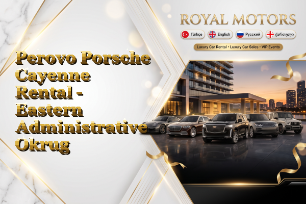 Perovo Porsche Cayenne Rental - Eastern Administrative Okrug