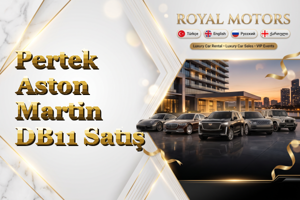 Pertek Aston Martin DB11 Satış