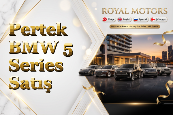 Pertek BMW 5 Series Satış