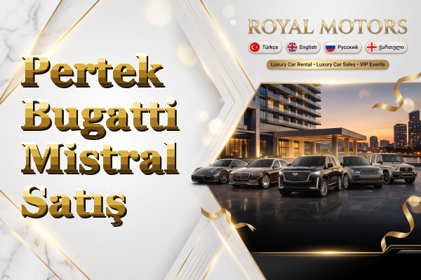 Pertek Bugatti Mistral Satış