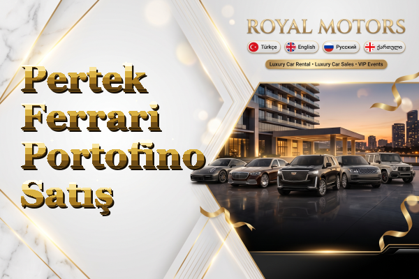 Pertek Ferrari Portofino Satış
