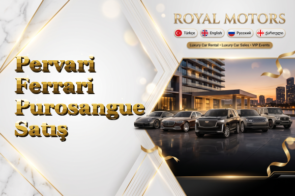 Pervari Ferrari Purosangue Satış