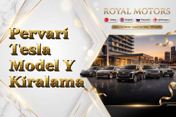 Pervari Tesla Model Y Kiralama