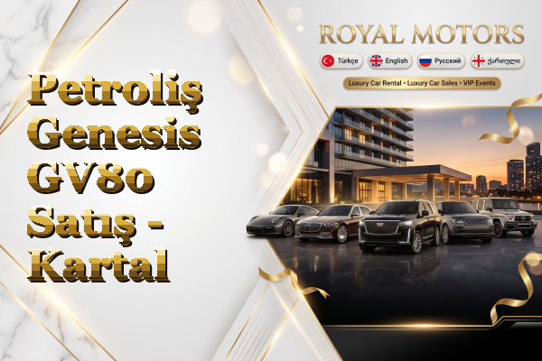 Petroliş Genesis GV80 Satış - Kartal