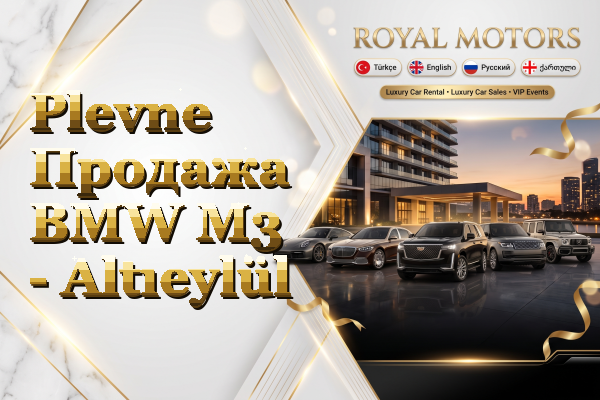 Plevne Продажа BMW M3 - Altıeylül