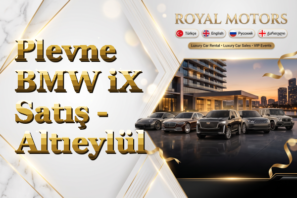 Plevne BMW iX Satış - Altıeylül