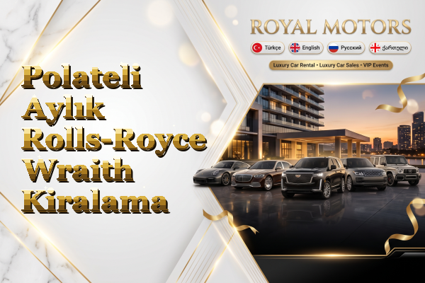 Polateli Aylık Rolls-Royce Wraith Kiralama