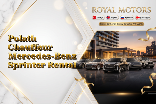 Polatlı Chauffeur Mercedes-Benz Sprinter Rental