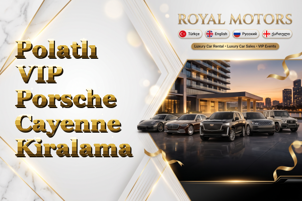 Polatlı VIP Porsche Cayenne Kiralama