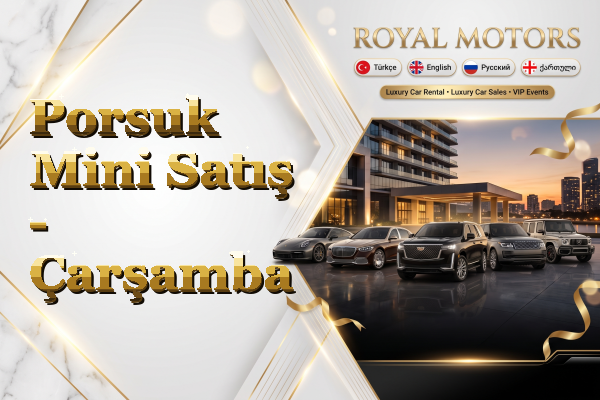 Porsuk Mini Satış - Çarşamba