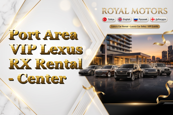 Port Area VIP Lexus RX Rental - Center