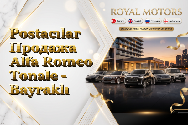 Postacılar Продажа Alfa Romeo Tonale - Bayraklı