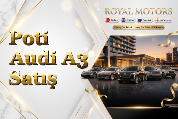 Poti Audi A3 Satış