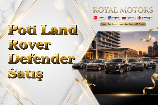 Poti Land Rover Defender Satış