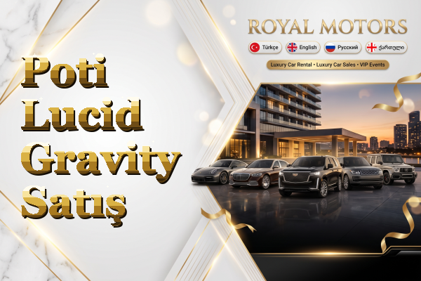 Poti Lucid Gravity Satış