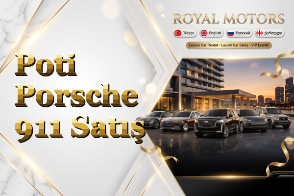 Poti Porsche 911 Satış