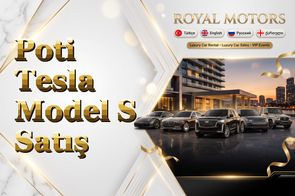 Poti Tesla Model S Satış