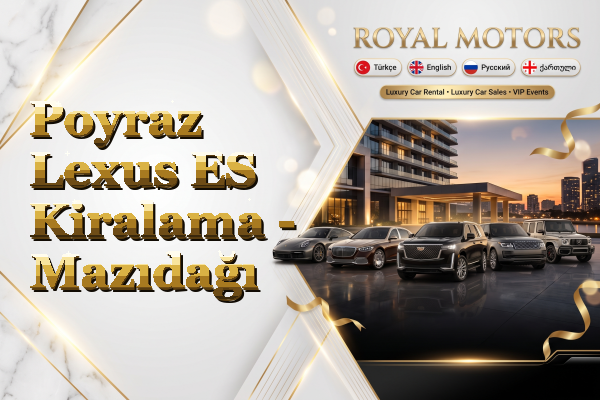 Poyraz Lexus ES Kiralama - Mazıdağı