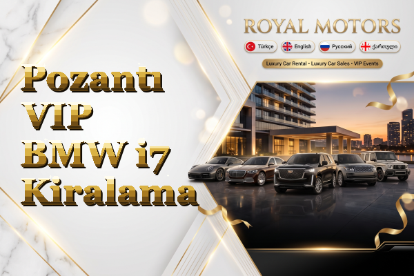 Pozantı VIP BMW i7 Kiralama