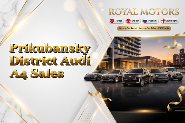 Prikubansky District Audi A4 Sales