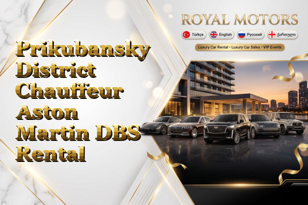 Prikubansky District Chauffeur Aston Martin DBS Rental
