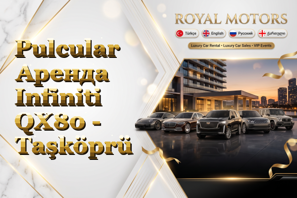 Pulcular Аренда Infiniti QX80 - Taşköprü