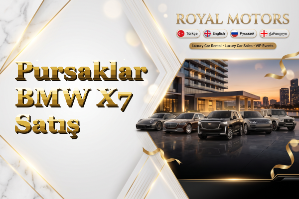 Pursaklar BMW X7 Satış