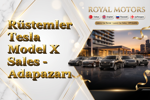 Rüstemler Tesla Model X Sales - Adapazarı