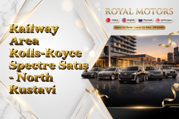 Railway Area Rolls-Royce Spectre Satış - North Rustavi