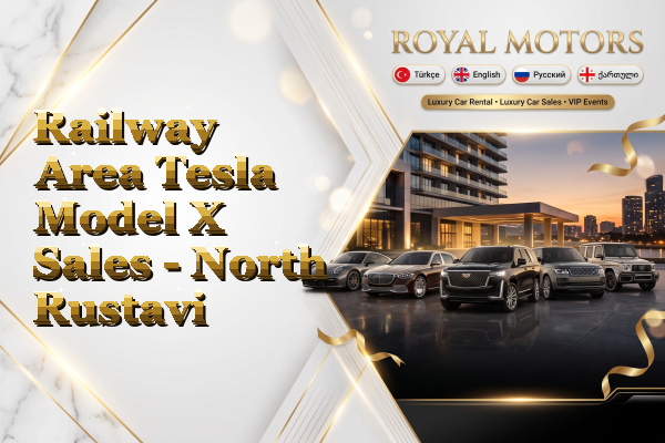 Railway Area Tesla Model X Sales - North Rustavi
