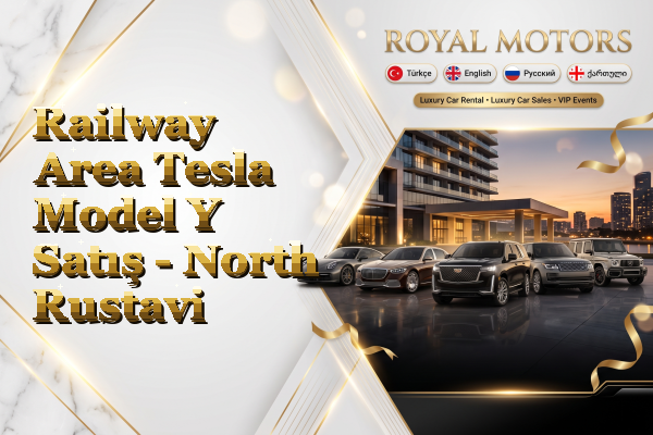 Railway Area Tesla Model Y Satış - North Rustavi