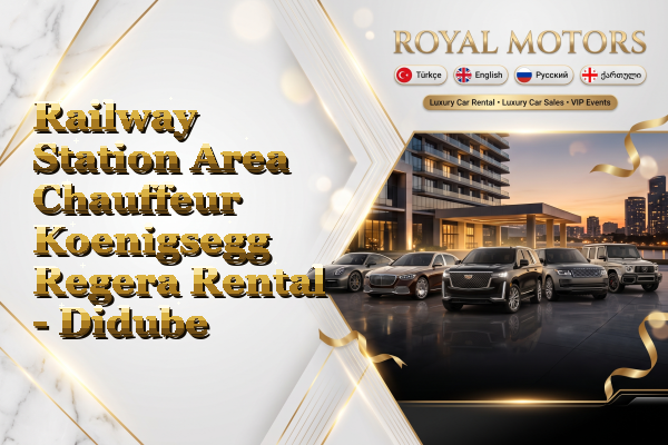 Railway Station Area Chauffeur Koenigsegg Regera Rental - Didube