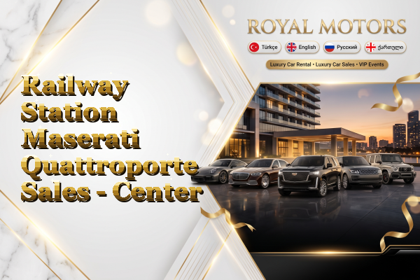 Railway Station Maserati Quattroporte Sales - Center