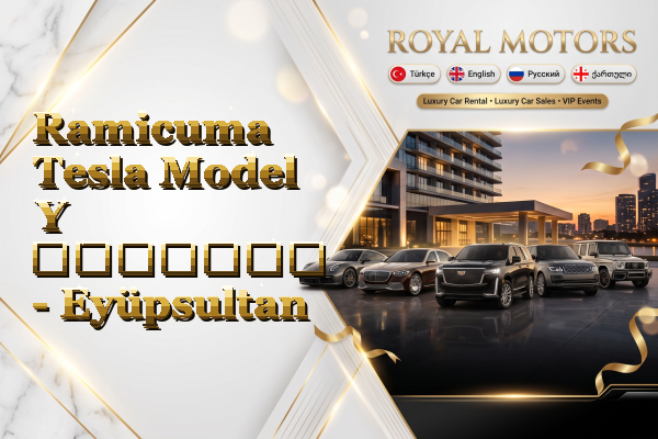 Ramicuma Tesla Model Y გაყიდვა - Eyüpsultan