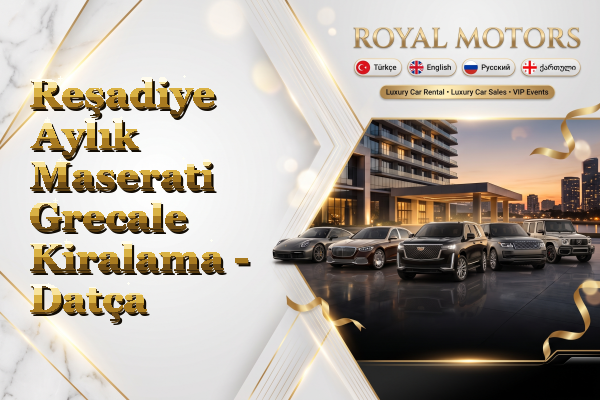 Reşadiye Aylık Maserati Grecale Kiralama - Datça