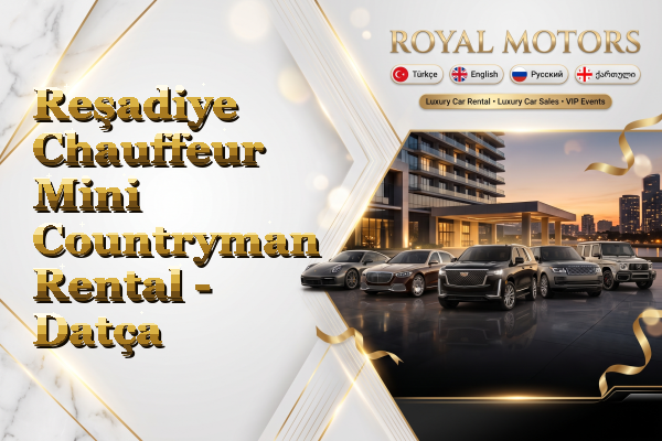 Reşadiye Chauffeur Mini Countryman Rental - Datça