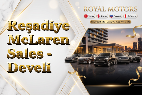 Reşadiye McLaren Sales - Develi
