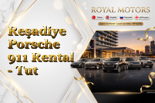 Reşadiye Porsche 911 Rental - Tut