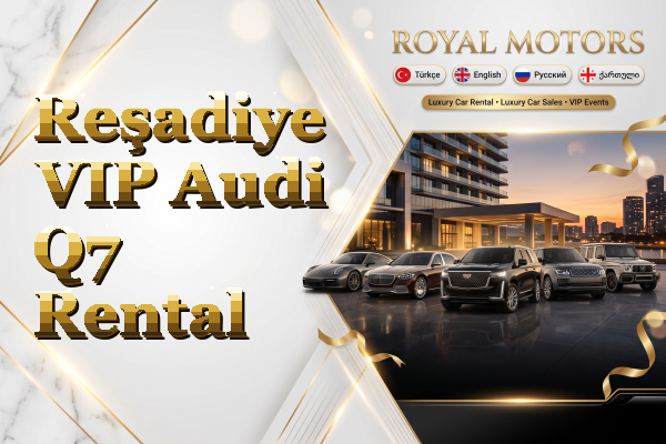 Reşadiye VIP Audi Q7 Rental